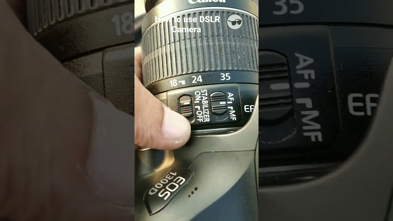 How to use DSLR Camera #dslr #camera #dslrcamera