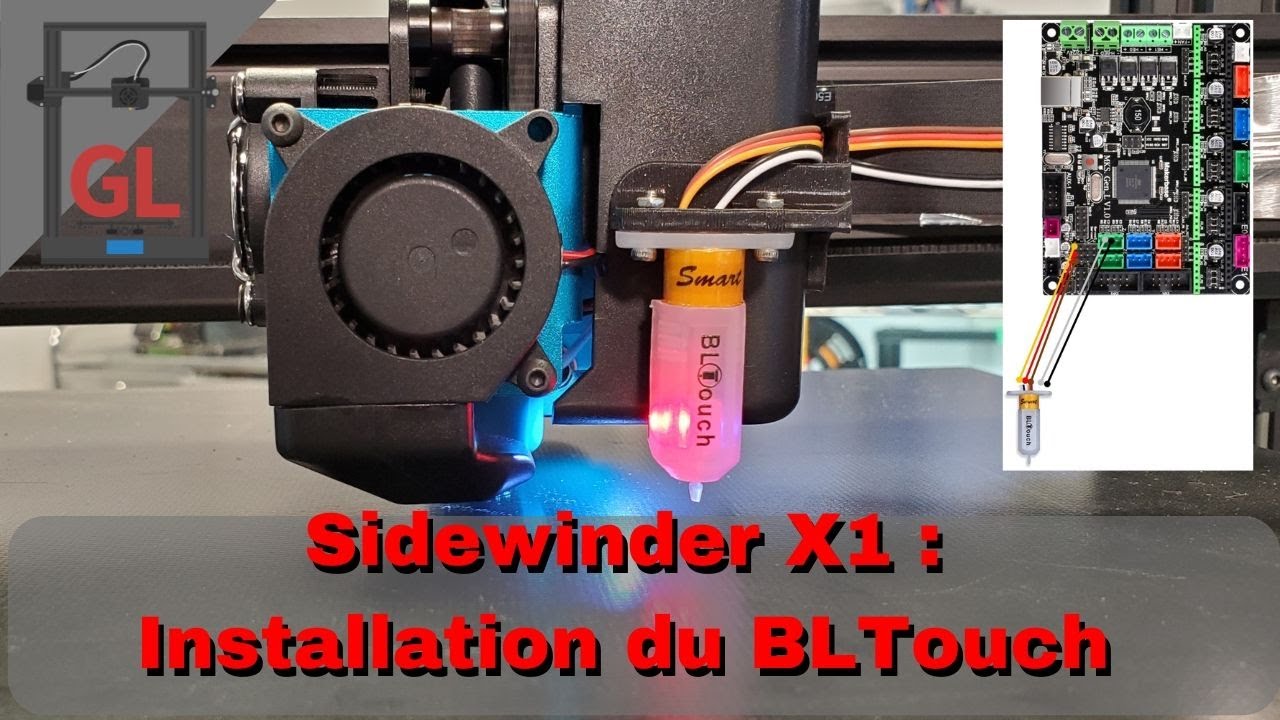 Installation du BLTouch sur la Sidewinder X1