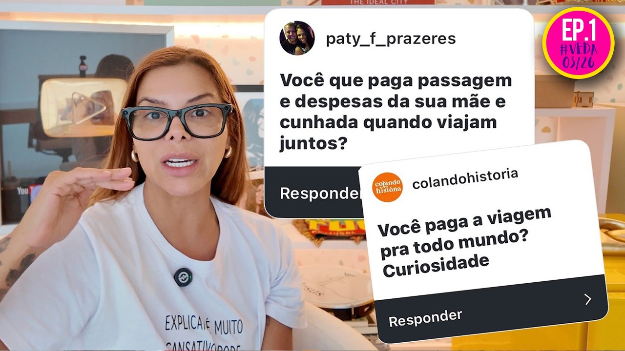 EU PAGO A VIAGEM PRA TODO MUNDO? - #EVERESPONDE