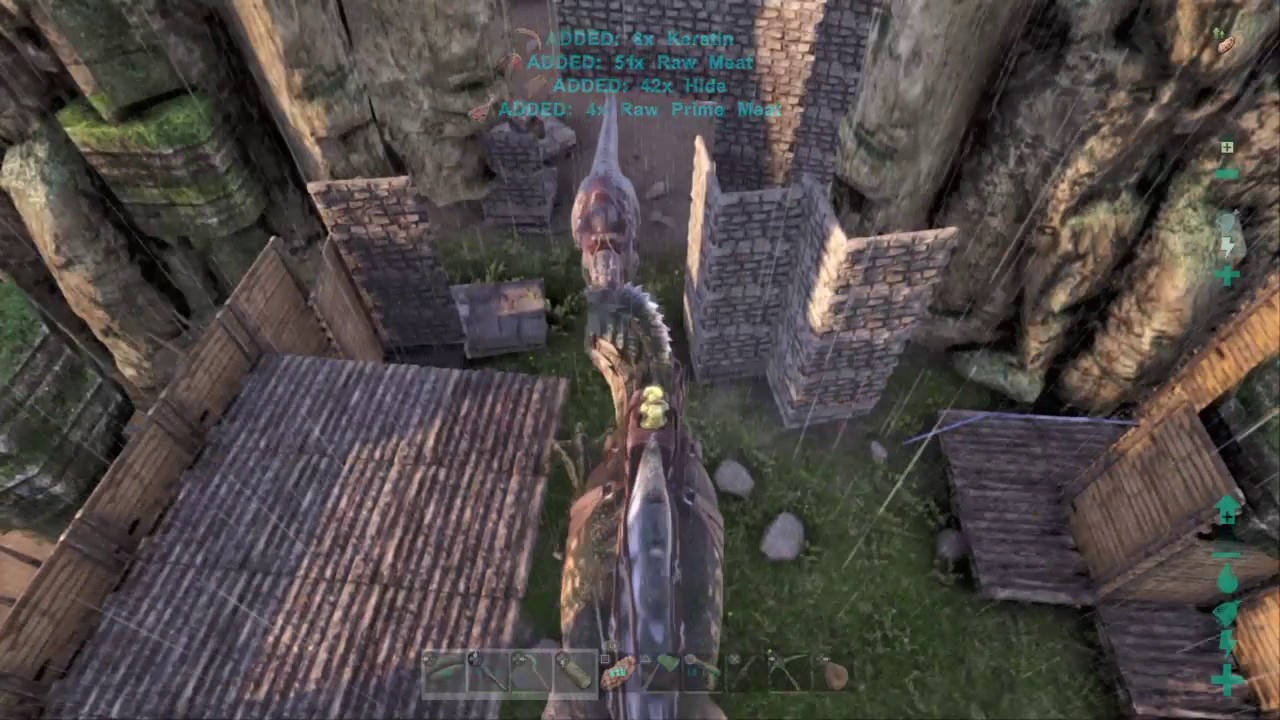 Funny ark raid 1 (They killed bruce!)