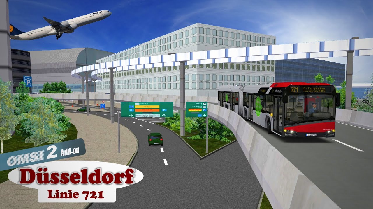 OMSI 2 Düsseldorf Linie 721 (Preview) zum Flughafen ☆ Let's Play OMSI 2 | #992