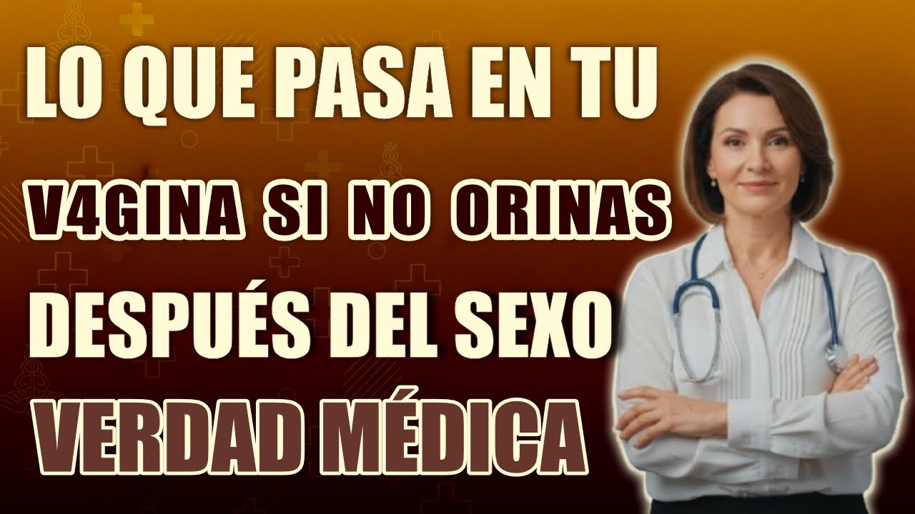 Ginecóloga revela por qué DEBES orinar después del sexo (3 razones médicas) • GINECO SIMPLE
