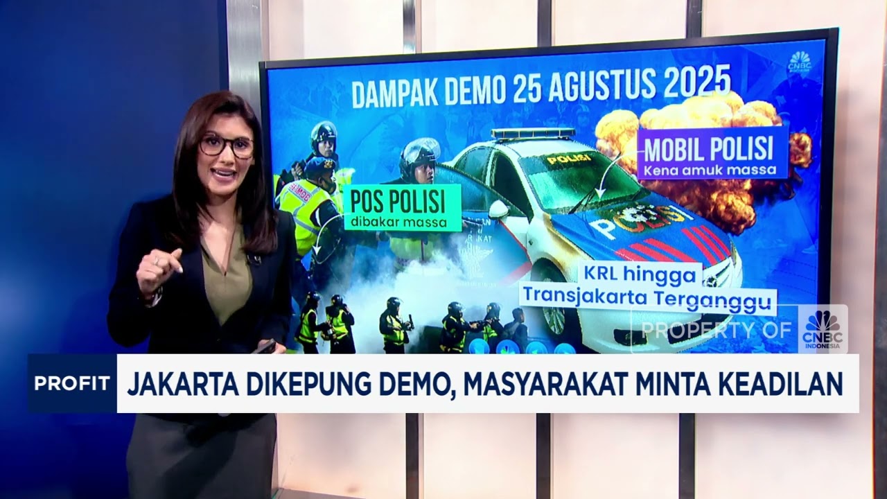 Jakarta Dikepung Demo, Masyarakat Minta Keadilan