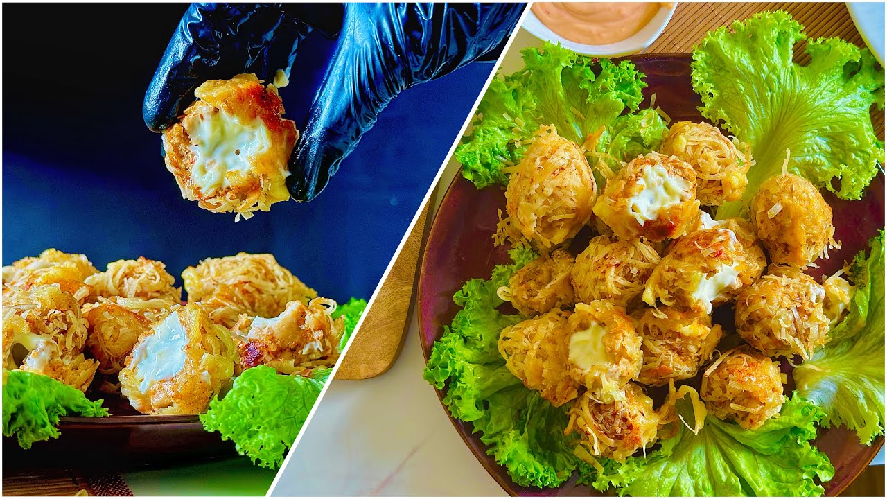 Chicken Cheese Tango/Chicken Cheese Balls Recipe - Crispy Fried Chicken Recipe RAMADAN SPECIAL