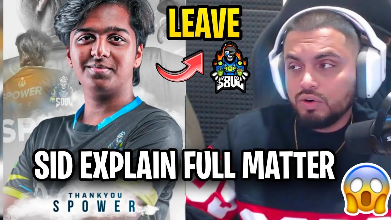 SID EXPLAIN WHY SPOWER LEFT SOUL💔🥺
