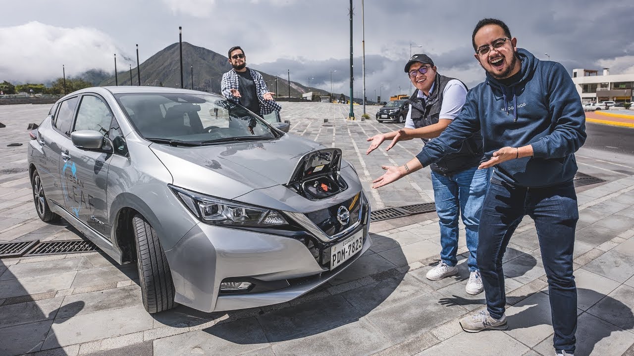 Cuanto dura la bateria de un Nissan 100% Eléctrico en Ecuador | Review Leaf 2022 feat. @En Curva