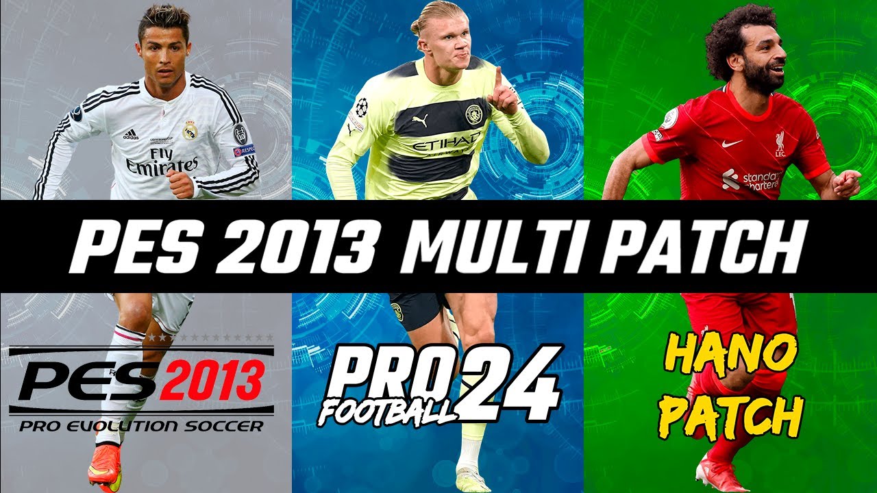 PES 2013  - Instalar multiples parches