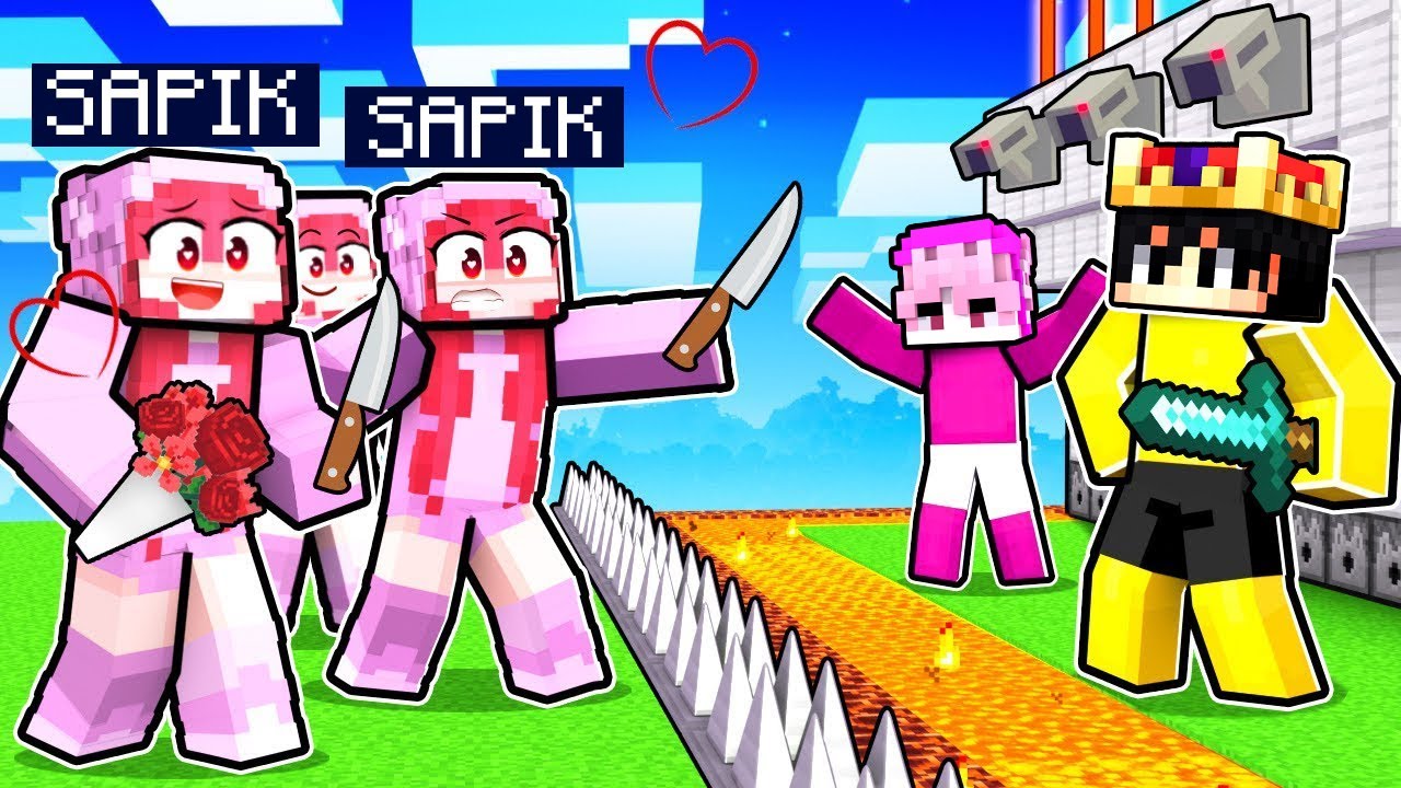 1.000.000 SAPIK TAKİPÇİ VS GÜVENLİ EV!! - Minecraft