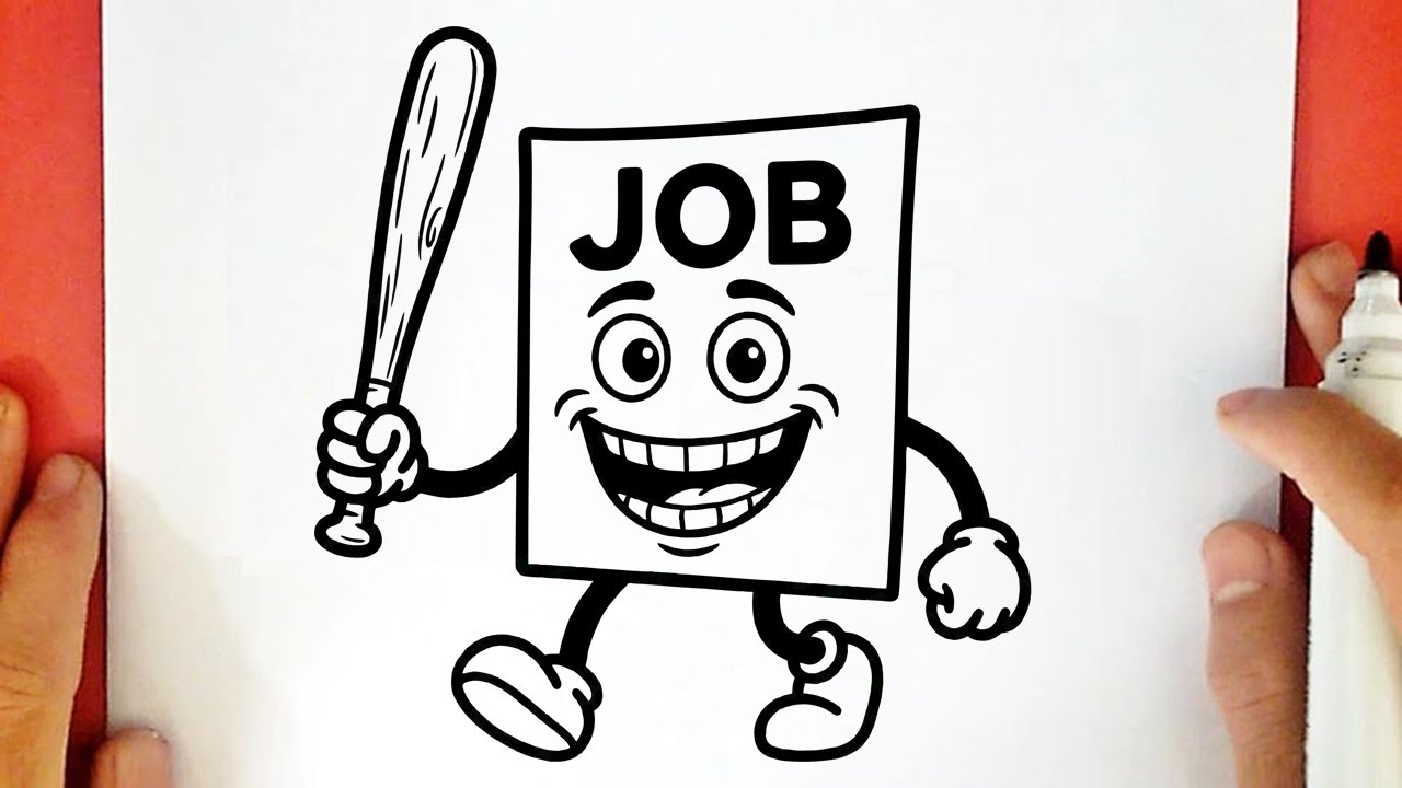 CÓMO DIBUJAR a JOB JOB JOB SAHUR | ITALIAN BRAINROT