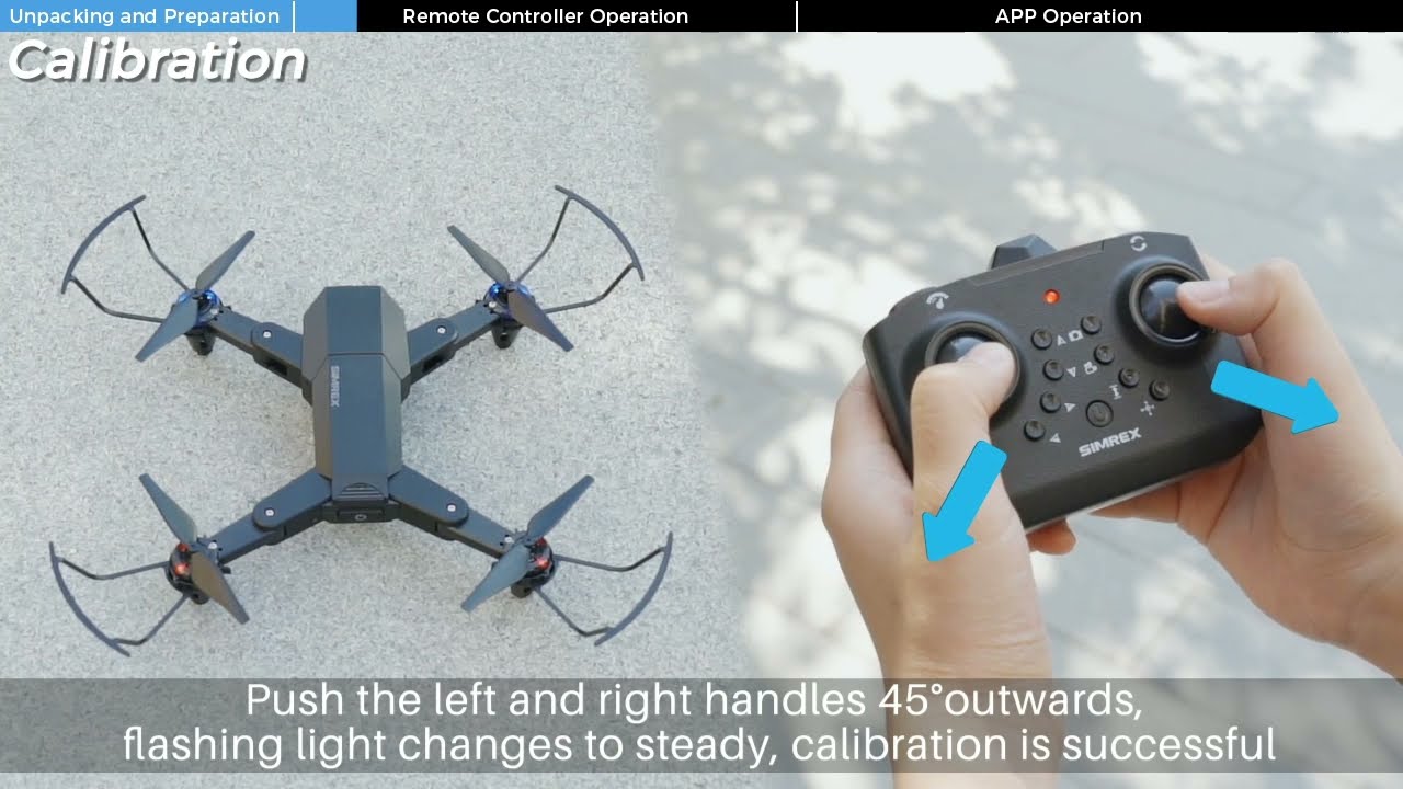 Simrex X500 Mini Drone Video Guide First Fly