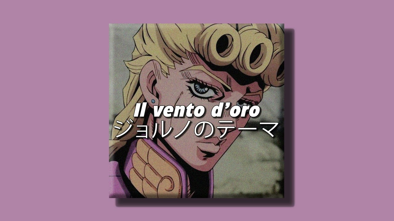 Il vento d'oro - Jojo's Bizarre Adventure (sped up/nightcore)