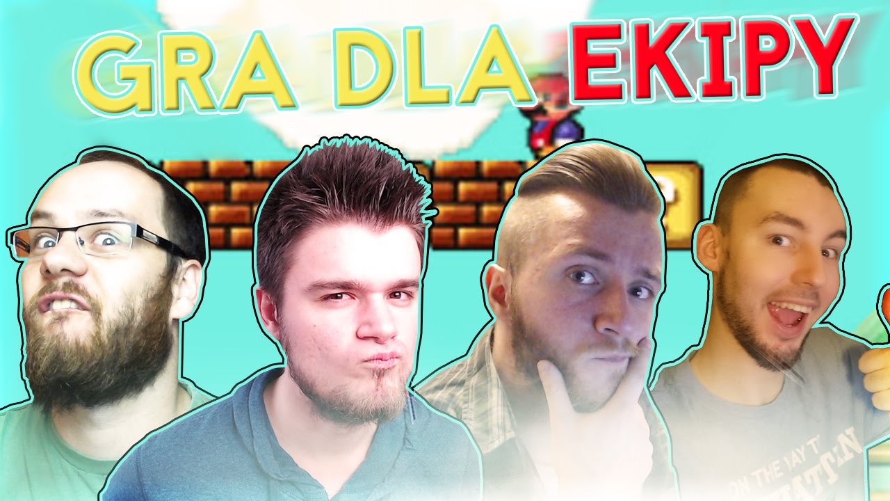 PARKOUR W MARIO! | GRA DLA EKIPY [#2] (With: Max, Admiros, Diabeuu) #Bladii #Fangame