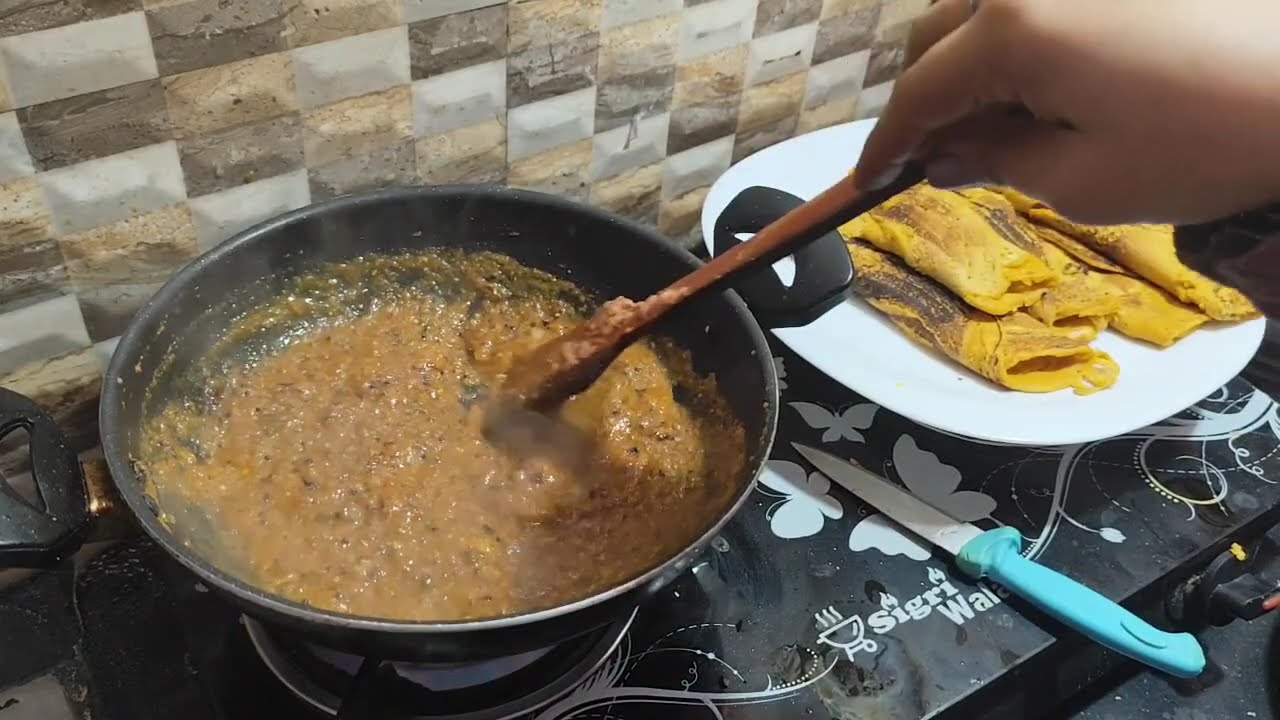 Besan ki swadisht or laziz sabji 😋🤤...