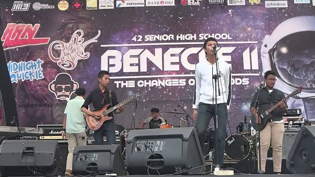 Scaphonyx - Kings And Queens ( 30 Second To Mars ) BENECLE2nd SMA 42 Jakarta Part 2