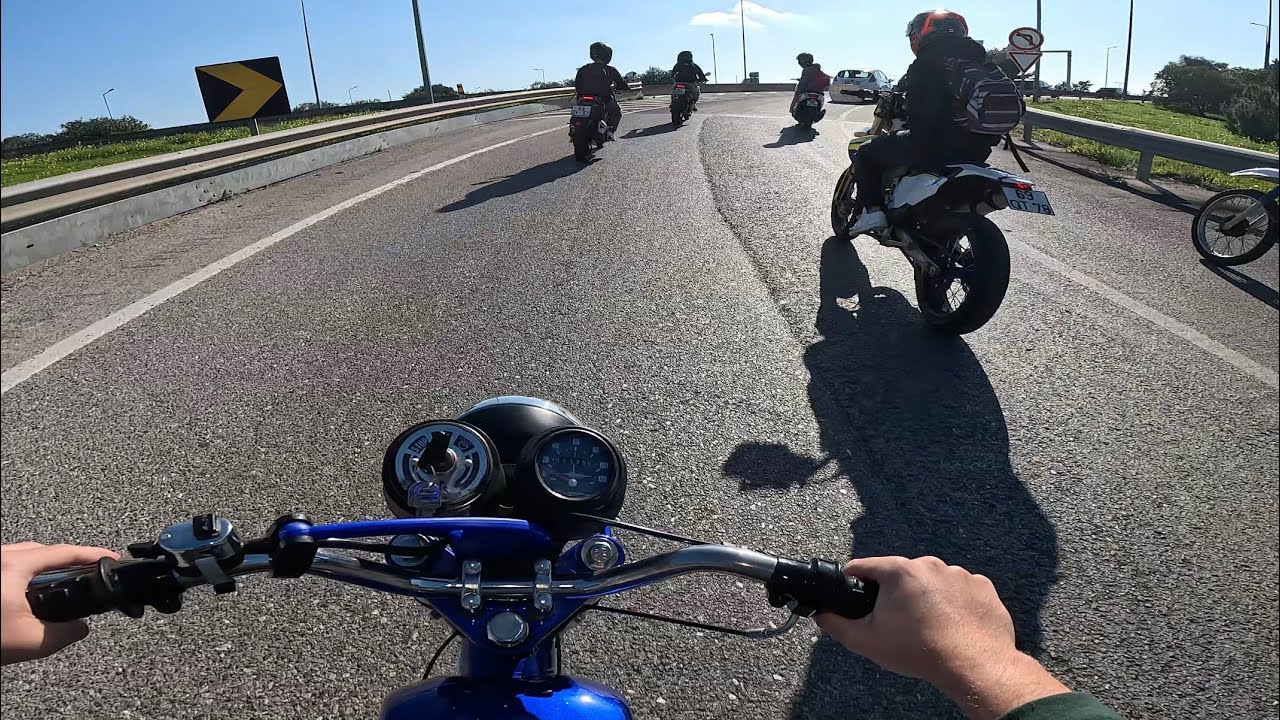 POV 4K | Ride after school with the boys | Zündapp 4 turbina