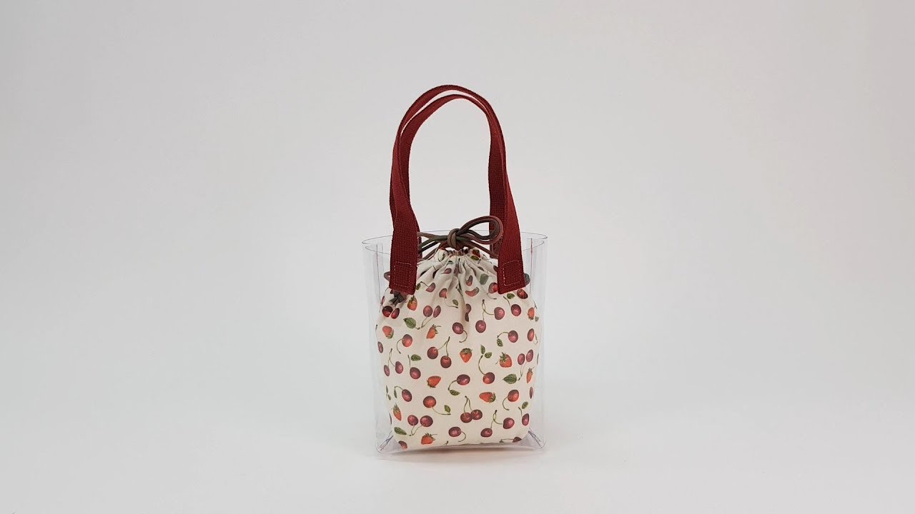 [60초 공작소] 투명 가방 PVC백 만들기!