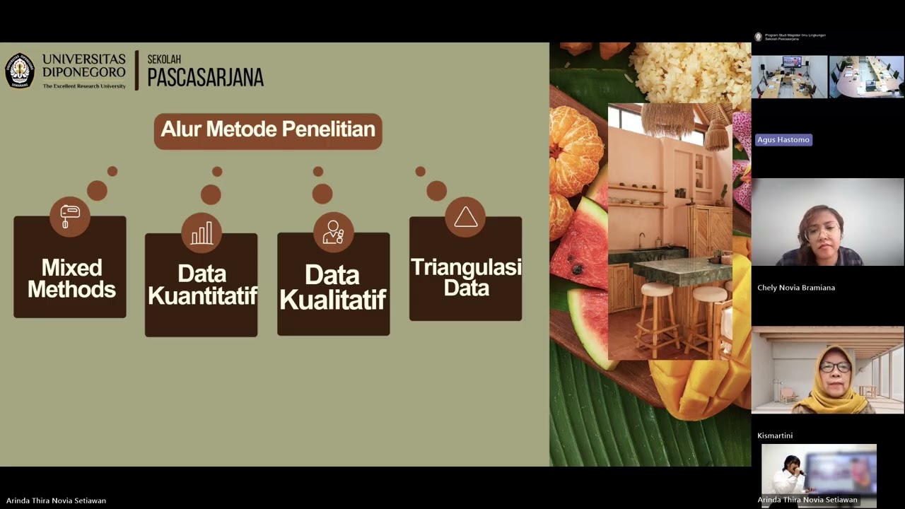 Ujian Seminar Proposal  Arinda Thira Novia Setiawan - 18 Februari 2026