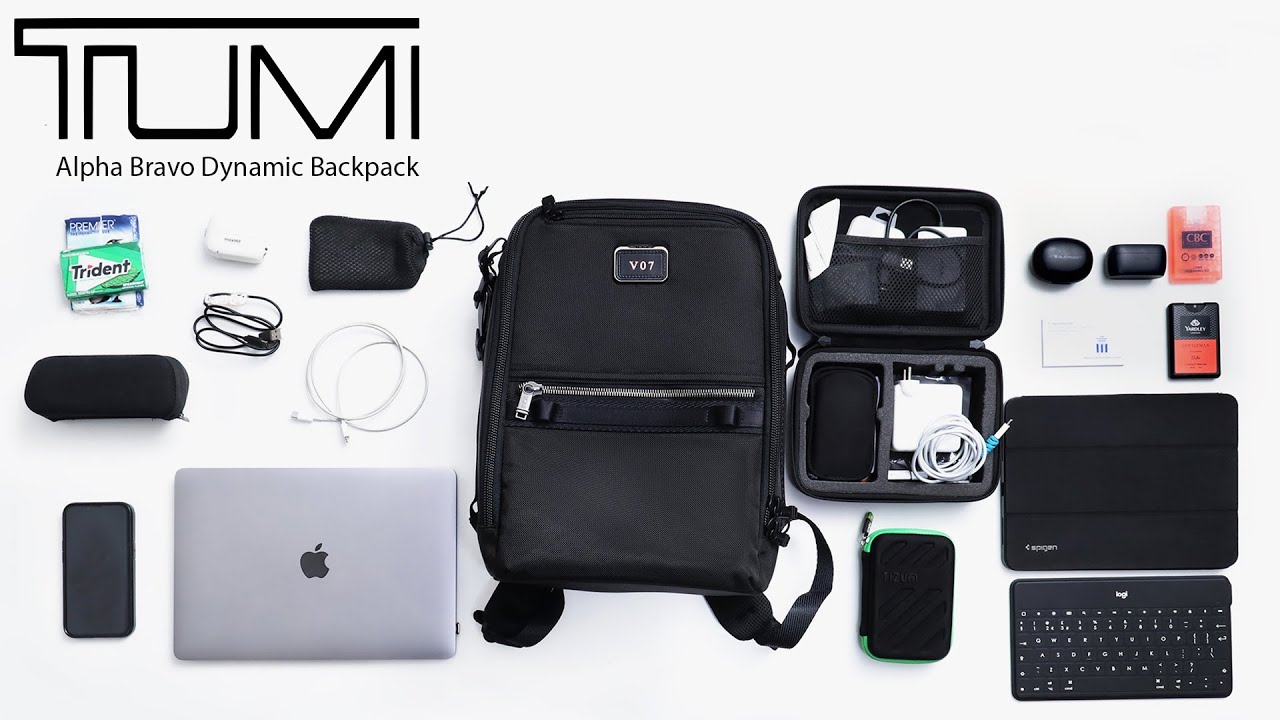 TUMI Alpha Bravo Dynamic Backpack Review | Perfect business travel backpack for all your essentials