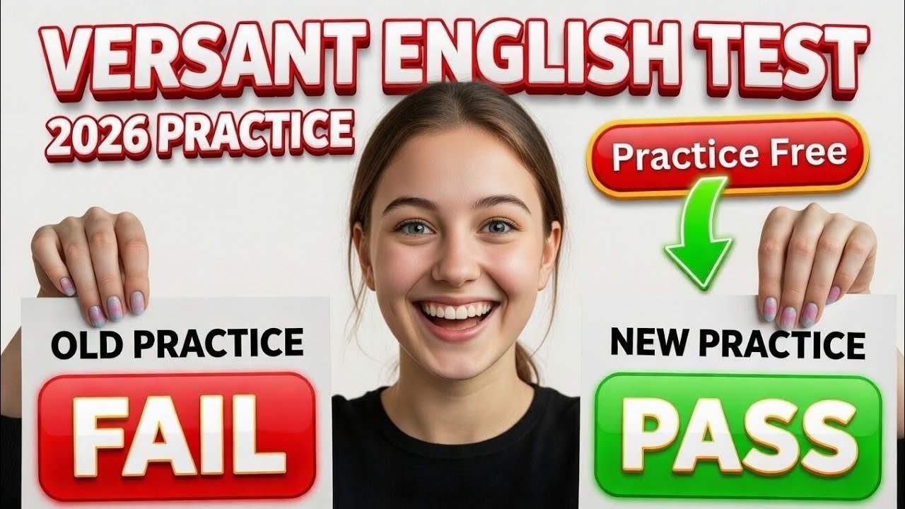 Versant English Test Practice 2026: Latest Exam Questions, Answers & Mock Tests