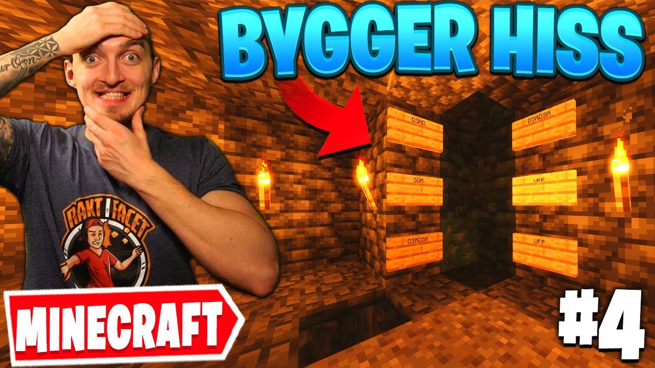 BYGGER MIN FÖRSTA HISS I MINECRAFT