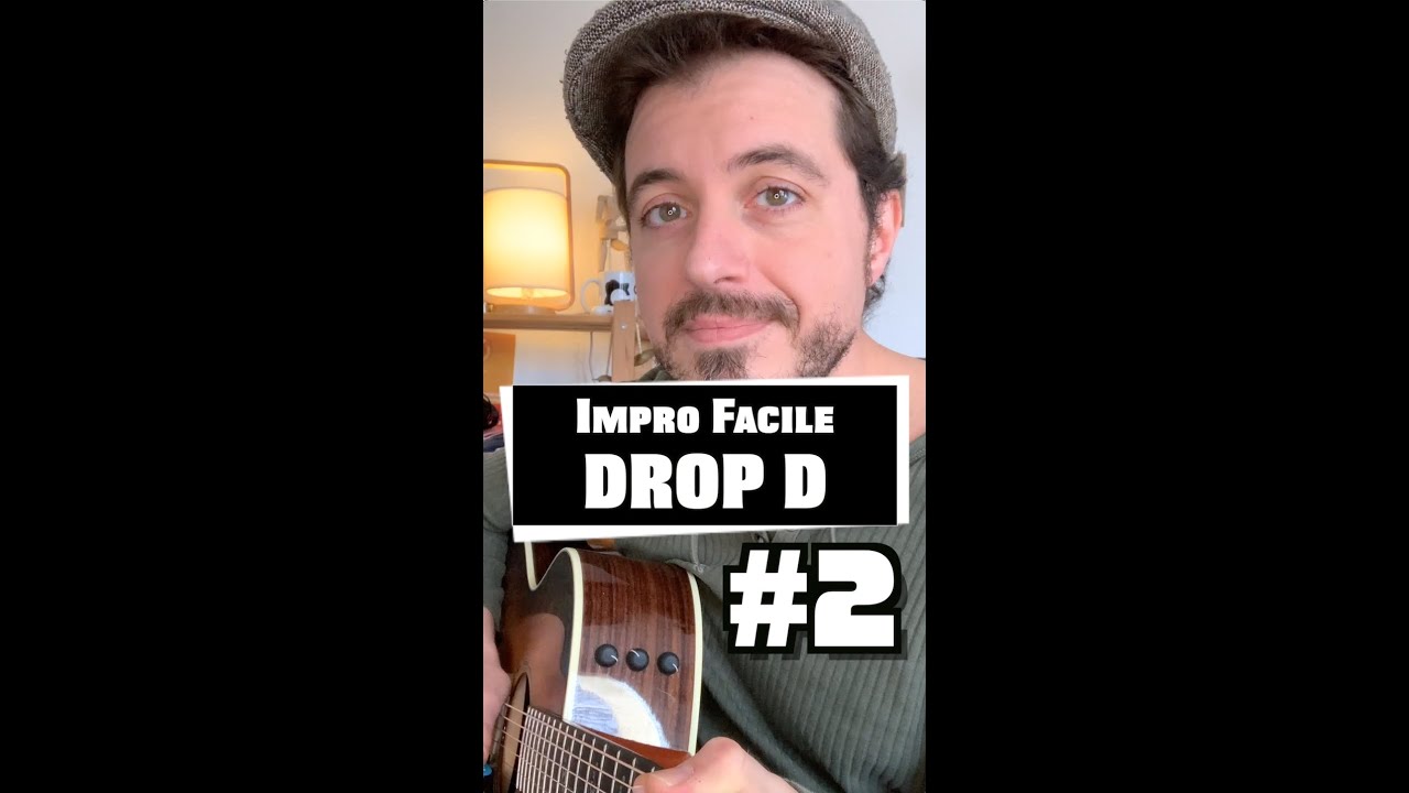 IMPRO facile en Drop D (EPISODE 2) - Le son du BLUES