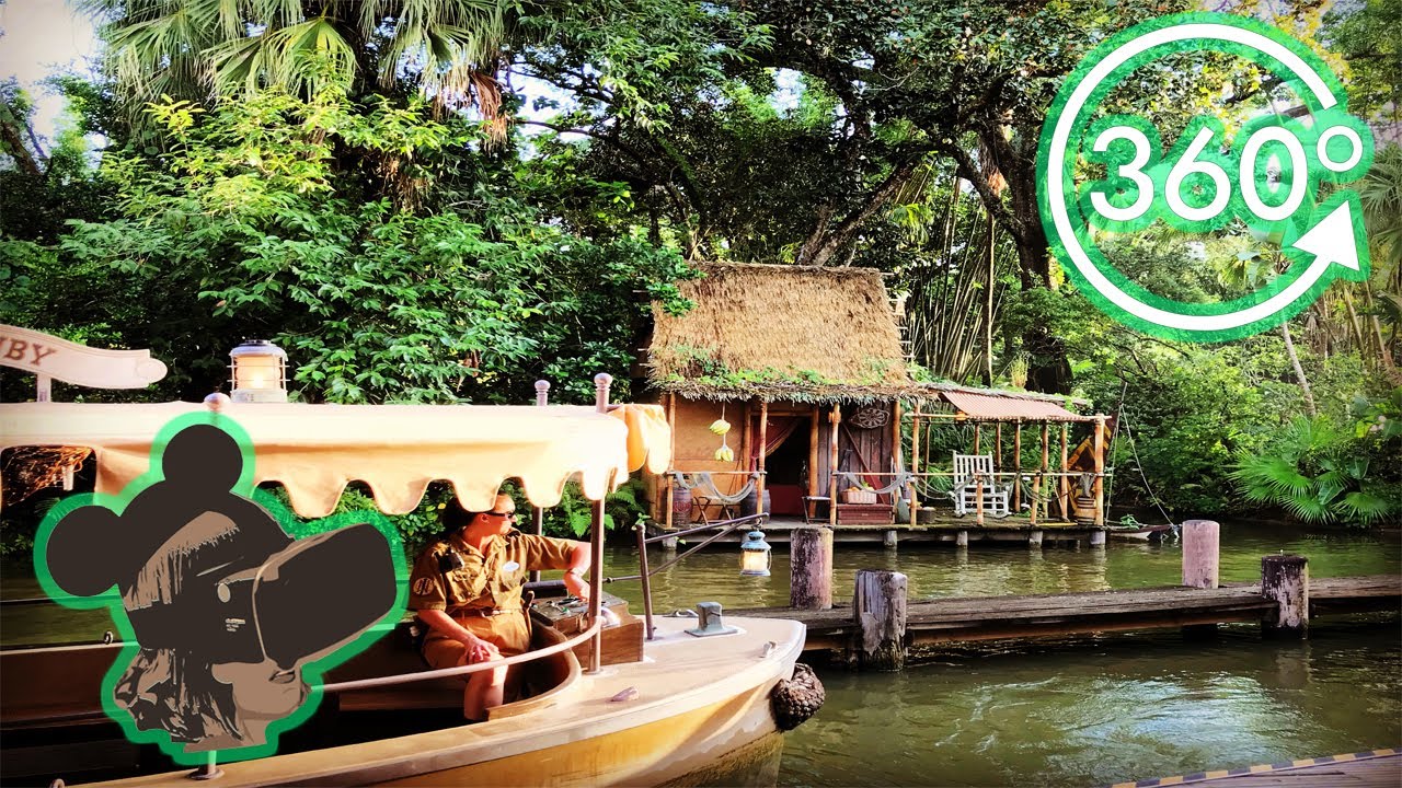360º Ride on Jungle Cruise at Magic Kingdom