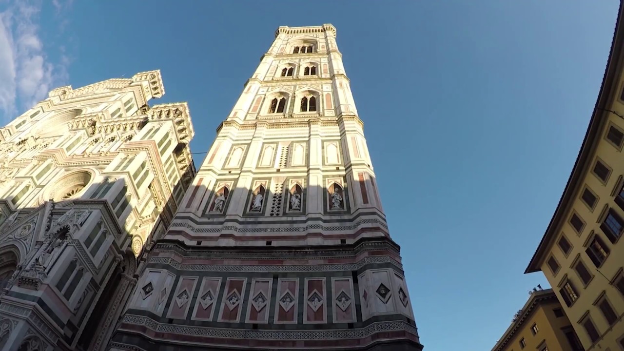 MAURIZIO DI PALMA SI LANCIA DAL CAMPANILE DI GIOTTO - video