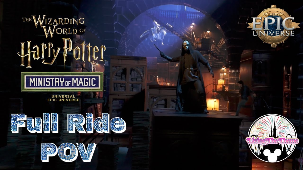 Гарри Поттер и битва в Министерстве — взгляд от первого лица #universalstudios #epicuniverse