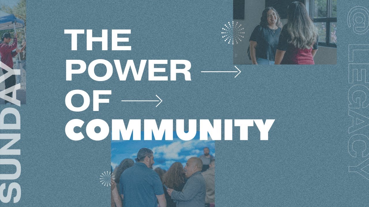 The Power of Community - Pastor Ignacio - Sunday, March 1, 2026