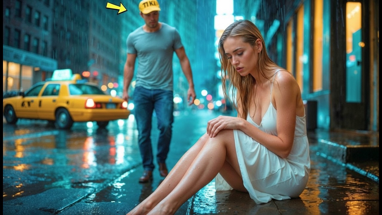 Young Taxi Driver Gives a Free Ride to a Crying Girl—Then, a Limousine Shows Up & love found them…