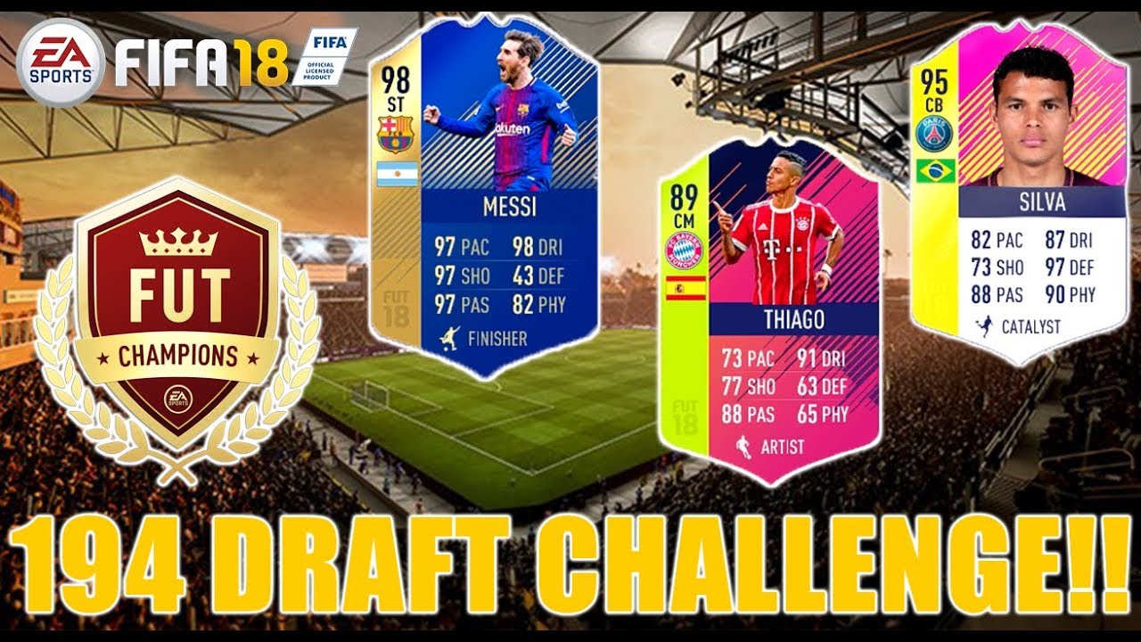SCORING 26 GOALS IN 4 GAMES! 194 DRAFT CHALLENGE!! - FIFA 18 ULTIMATE TEAM