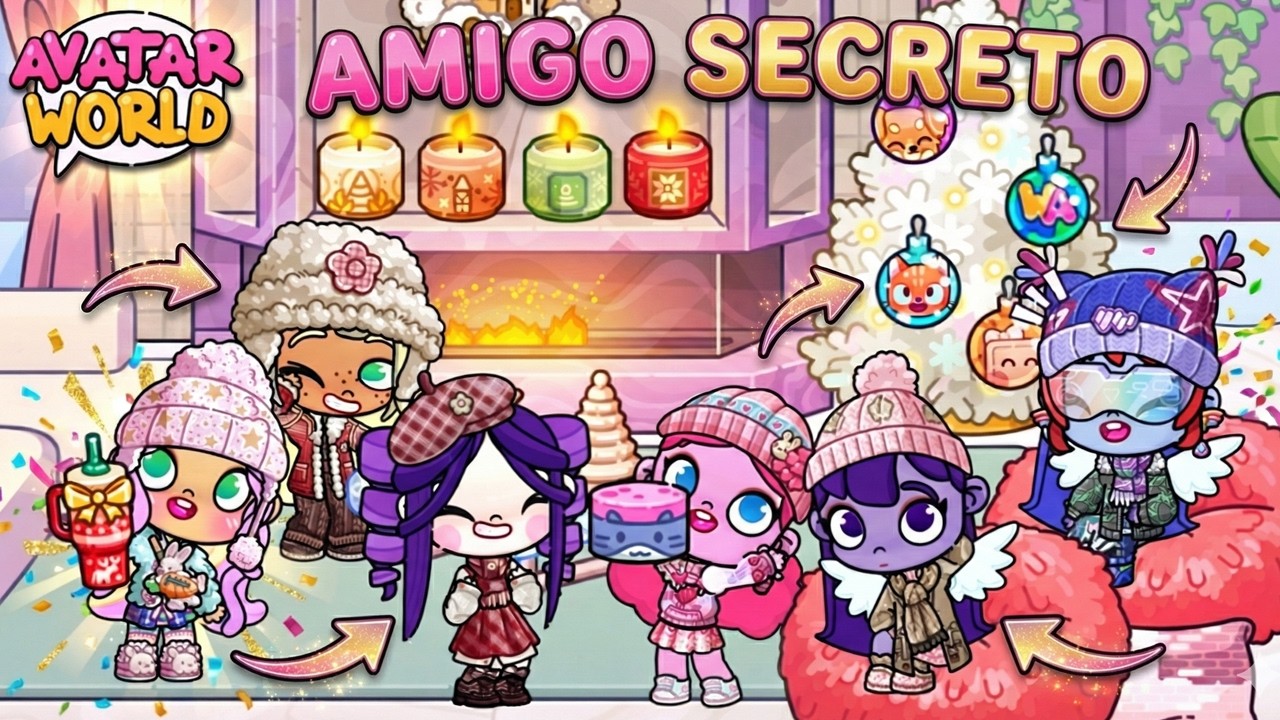 AMIGO SECRETO das PÔNEIS (Avatar World) #LuliRarity