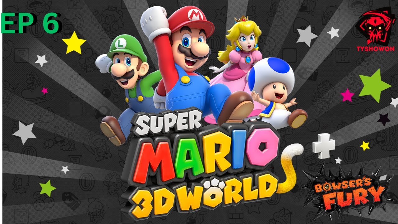 Mario 3D world ep 6 - working on Star world