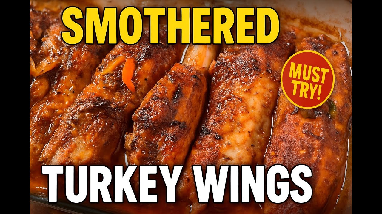 The #1 Smothered Turkey Wings Recipe You Should Try NOW