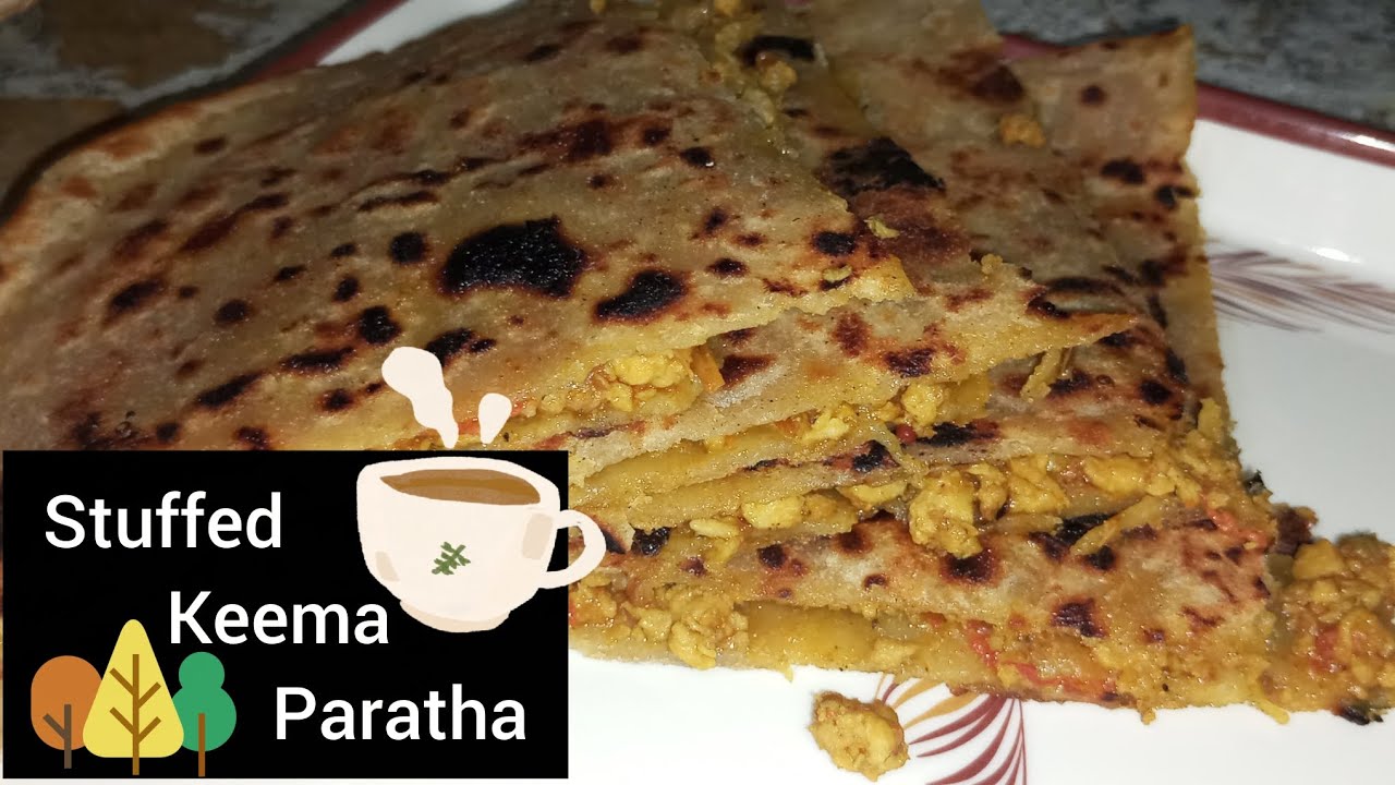 |Stuffed Keema Paratha|winter special,by Abrish's kitchen