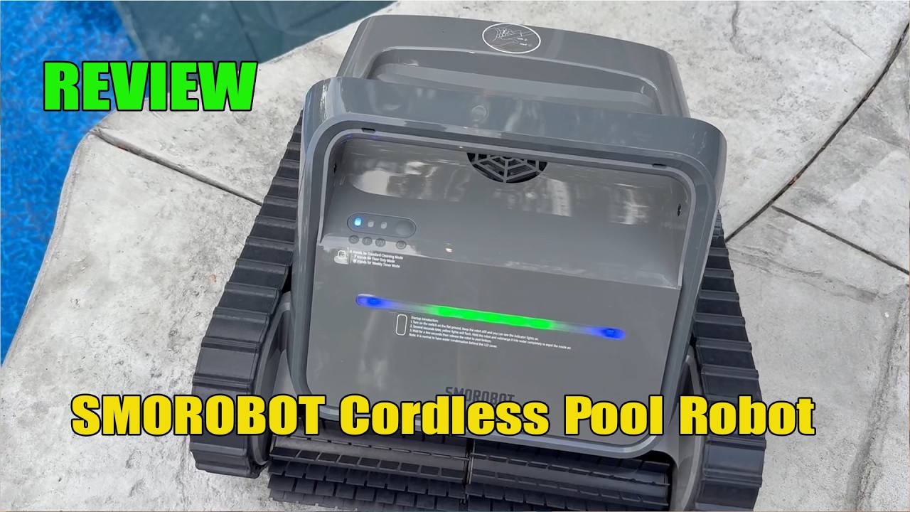 SMOROBOT Cordless Pool Robot Review | Powerful Wall-Climbing Cleaner for Inground Pools?