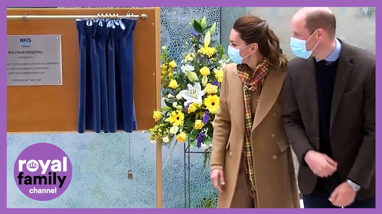Prince William and Kate Middleton Open New NHS Hospital in Orkney