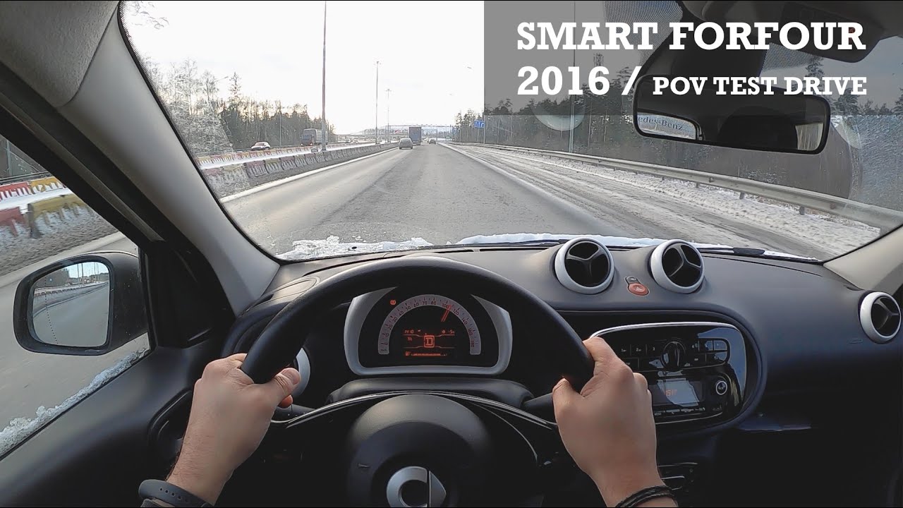 2016 SMART FORFOUR TURBO / 2.7K POV Test Drive