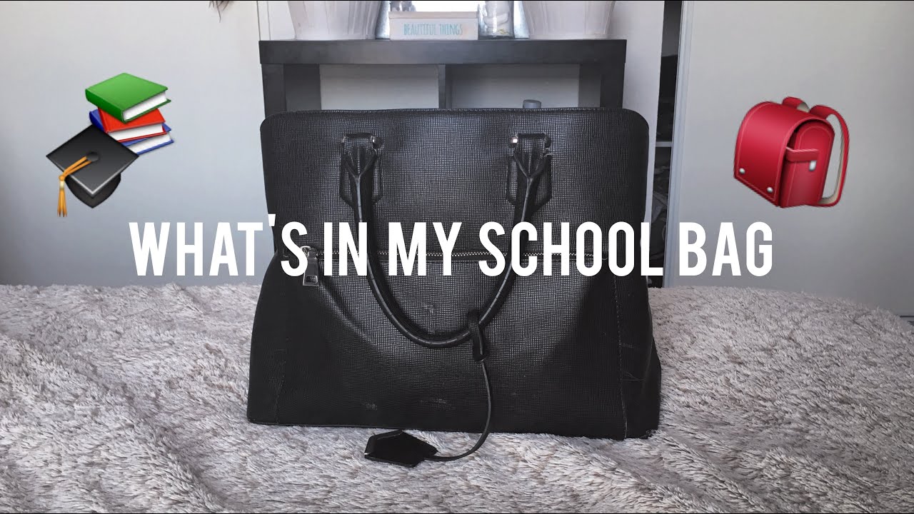 BACK TO SCHOOL / What's in my school bag 🎓