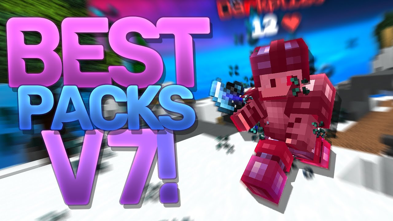 Top 5 BEST Texture Packs for Ranked Skywars [V7] [PvP Packs!]