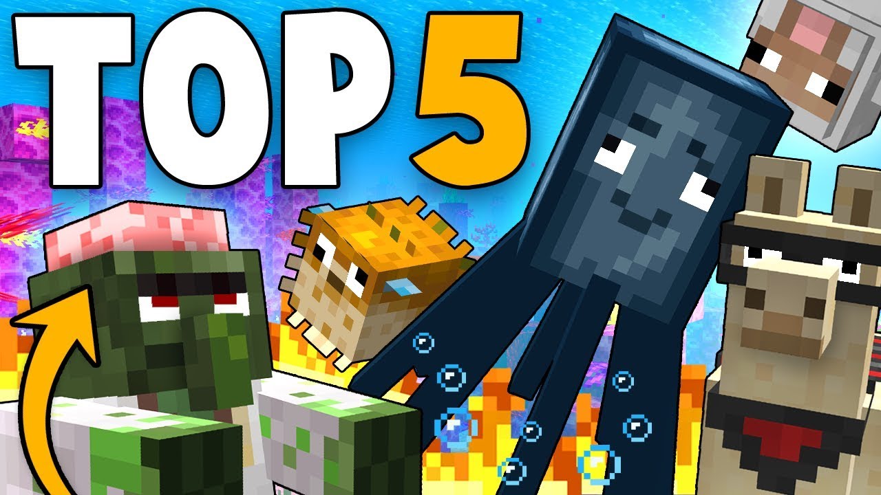 Top 5 Dumbest Mobs In Minecraft