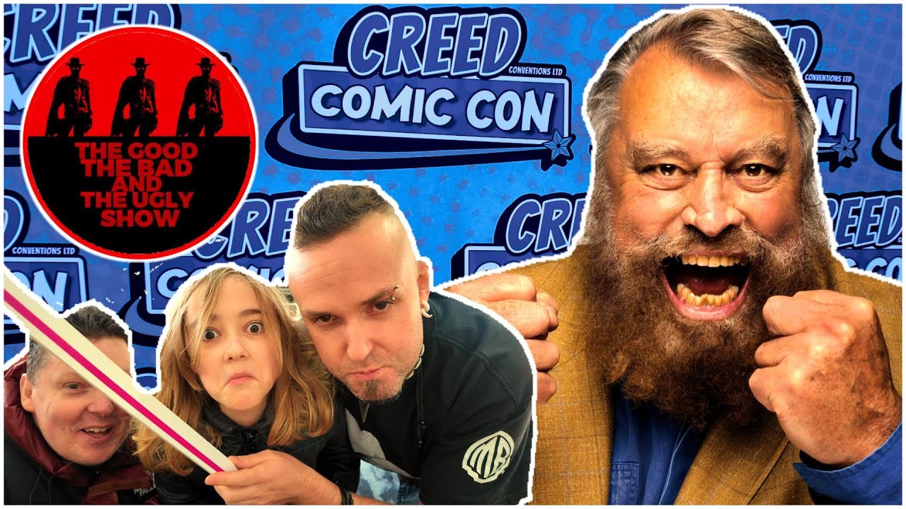 Comic-Con Fun With Brian Blessed & David (DAVROS) Gooderson... At The Exeter Creed Convention 2026!