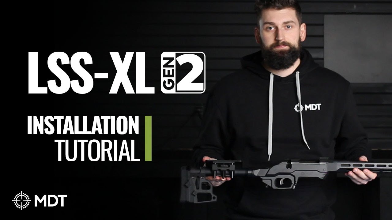 Система шасси MDT LSS-XL GEN2 &mdash; установка