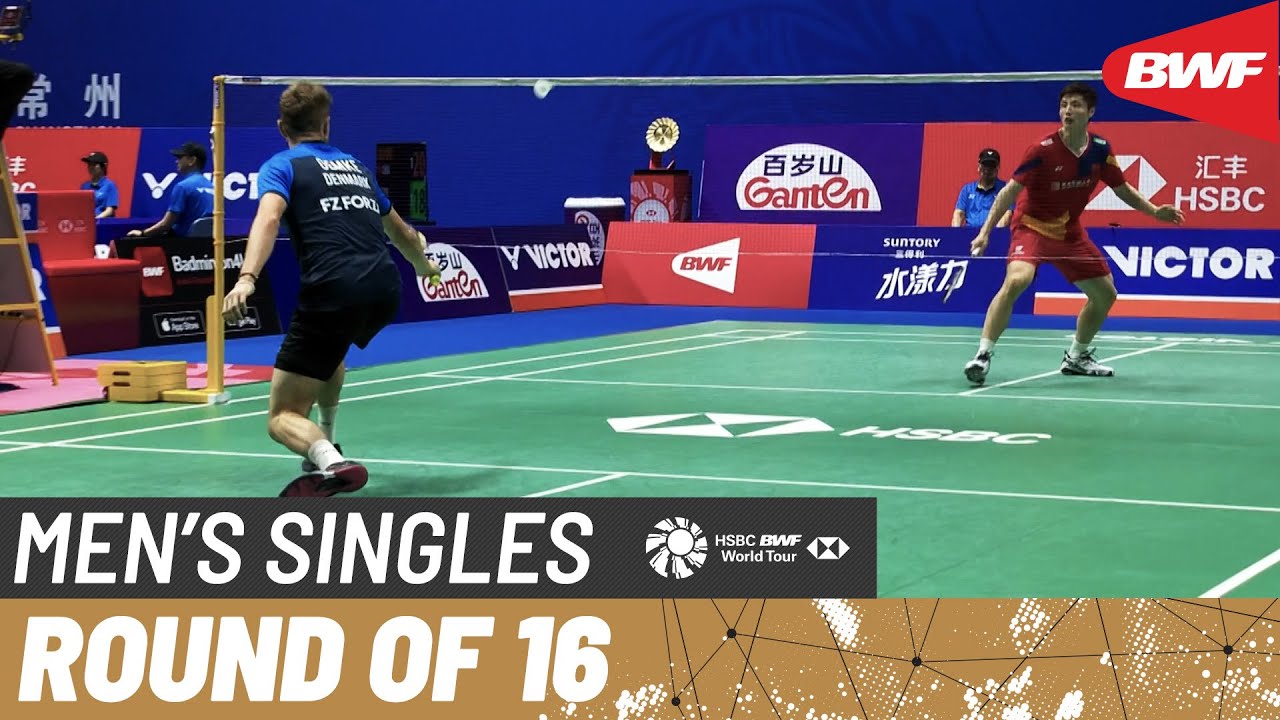 VICTOR China Open 2023 | Rasmus Gemke (DEN) vs. Shi Yu Qi (CHN) [8] | R16