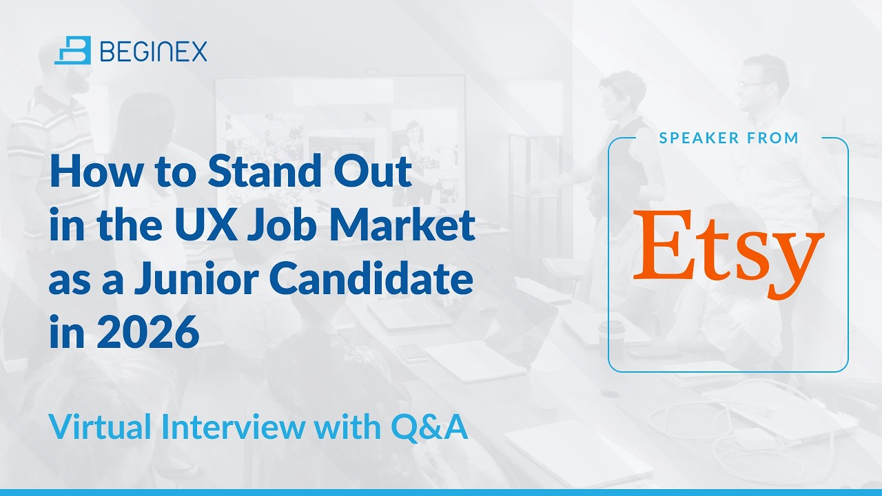 How to Stand Out in the UX Job Market as a Junior Candidate in 2026 with UX Lead from Etsy
