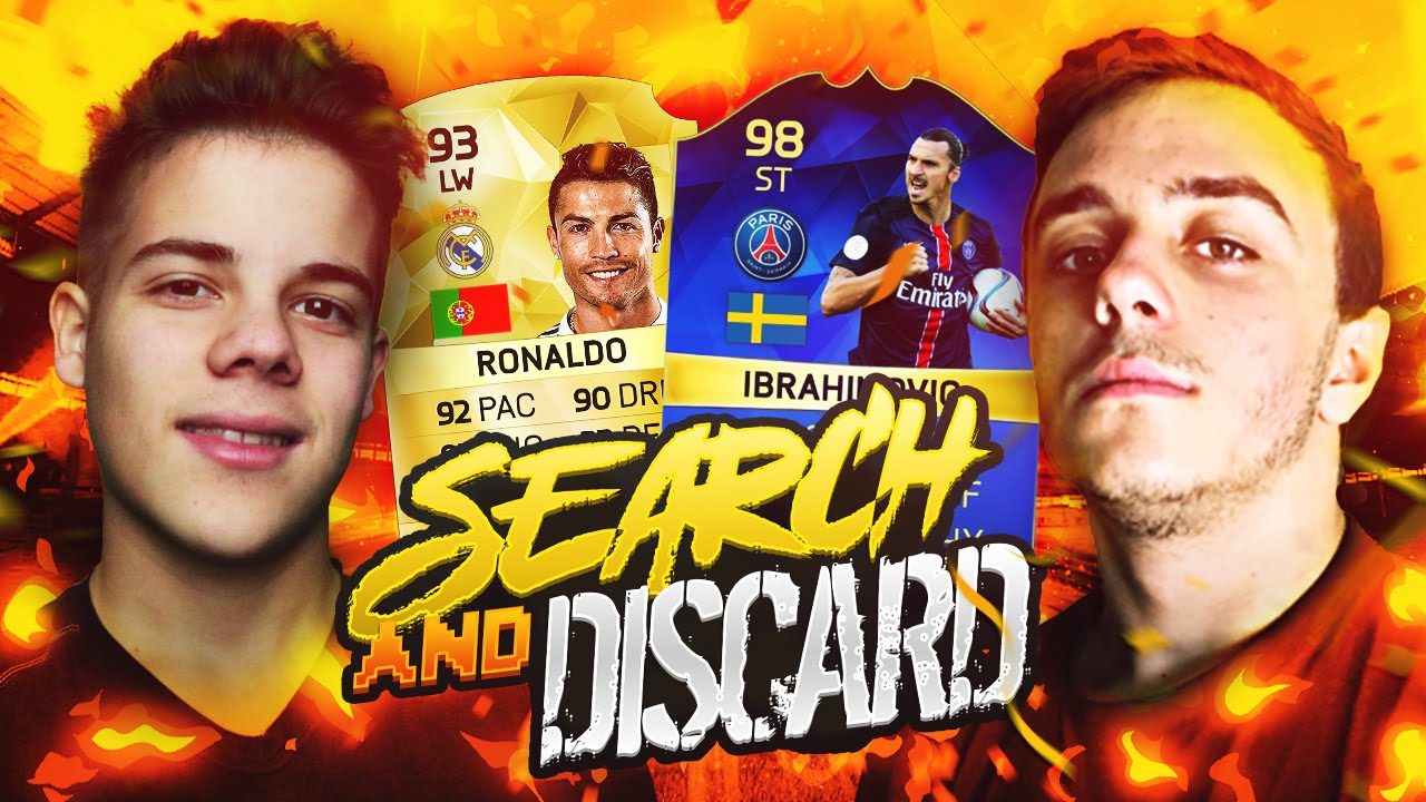 SCARTIAMO RONALDO & IBRA TOTS!!? - Search & Discard w/FIUS GAMER [EPIC]