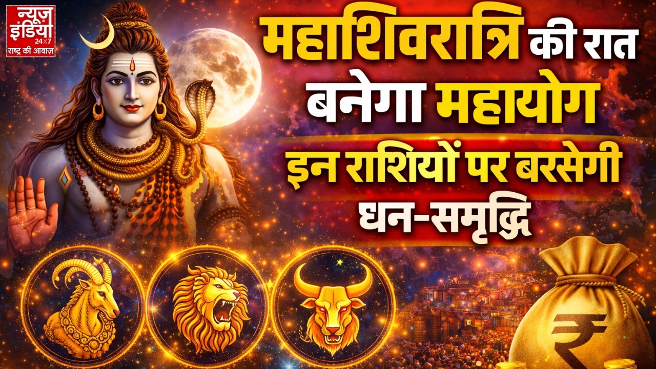 Mahashivratri 2026: ज्योतिष संकेत दे रहा शुभ समय! महाशिवरात्रि पर बन रहा ‘राजयोग’ | Har Har Mahadev