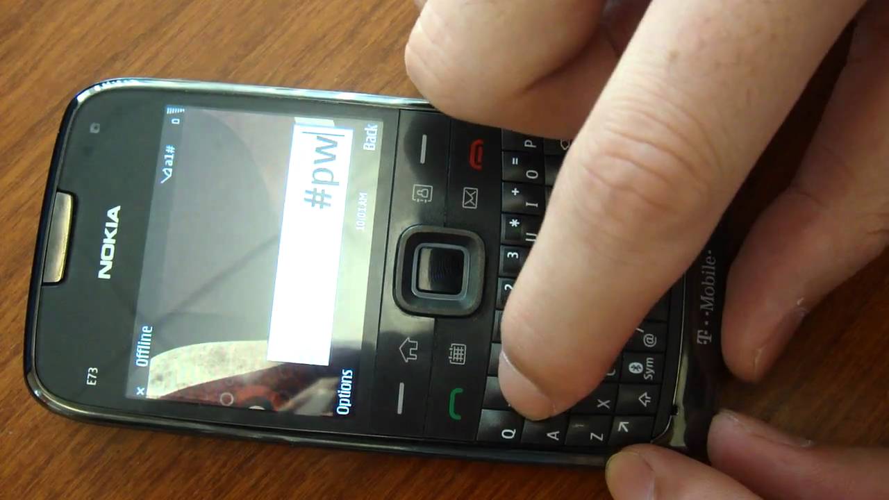 How to unlock Nokia E73