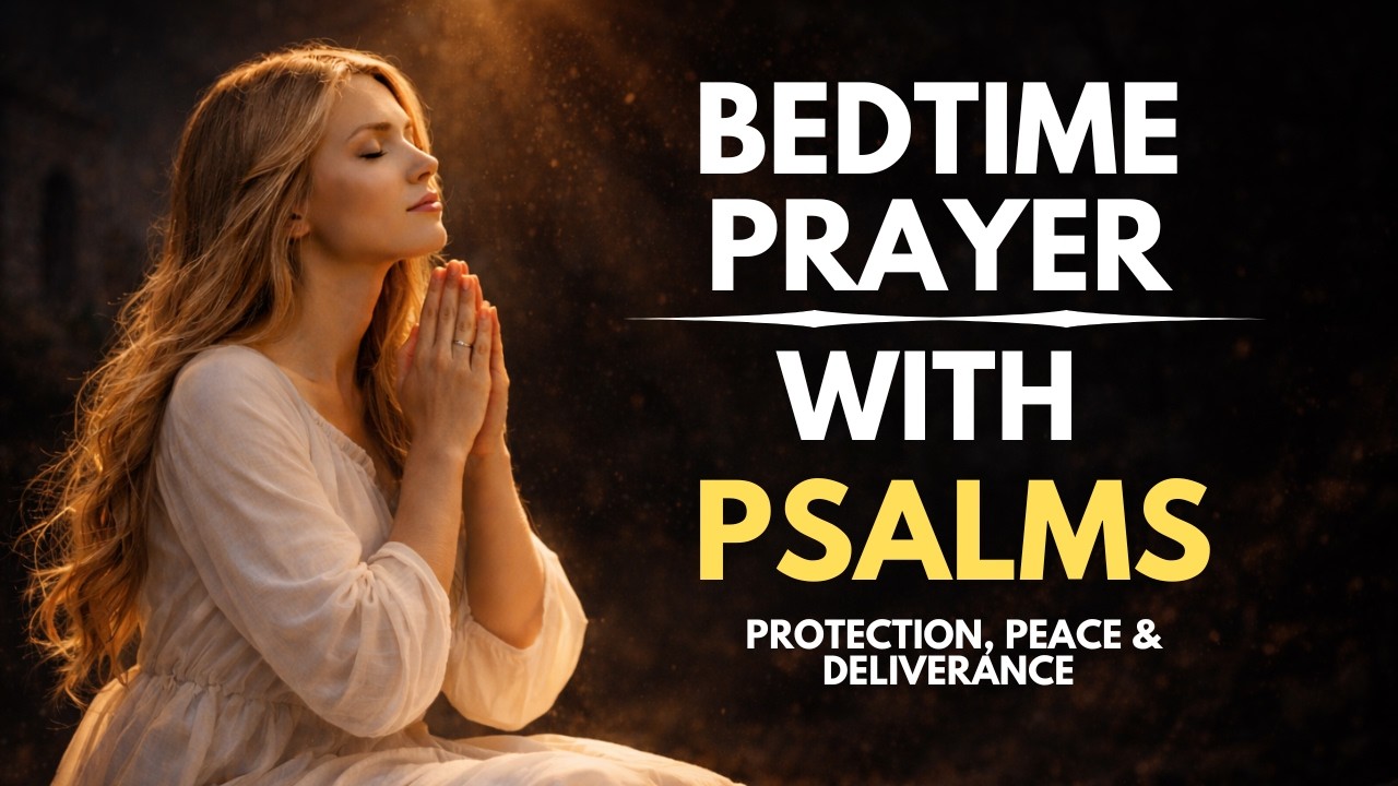 Prayer With Psalms | Psalm 91, 23, 35, 121 for Peace, Protection & Rest | Night Prayer