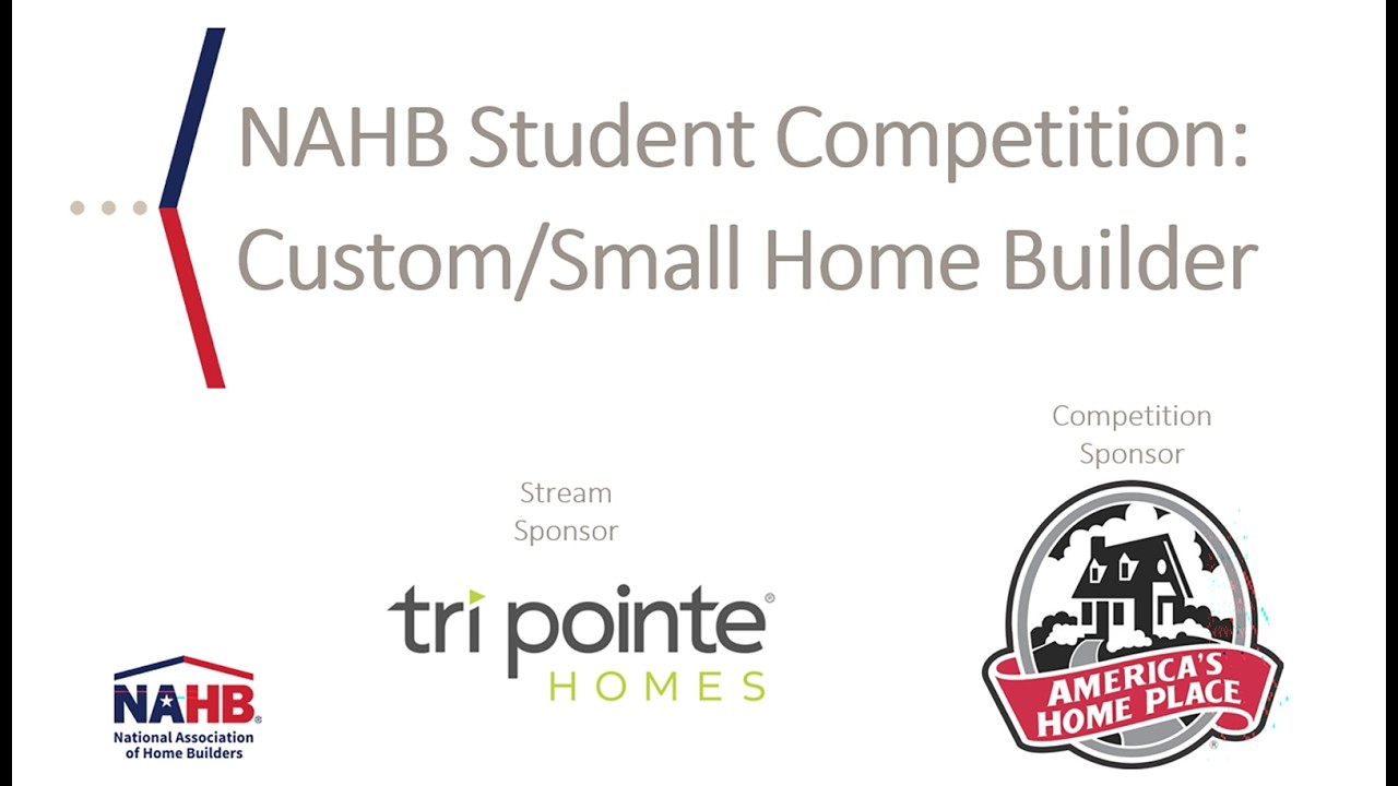 2026 NAHB Student Competition - Four-Year Custom/Small Home Build Competition - Day 2